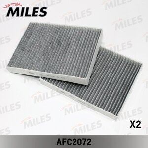 Фильтр салонный MILES AFC2072 угольный