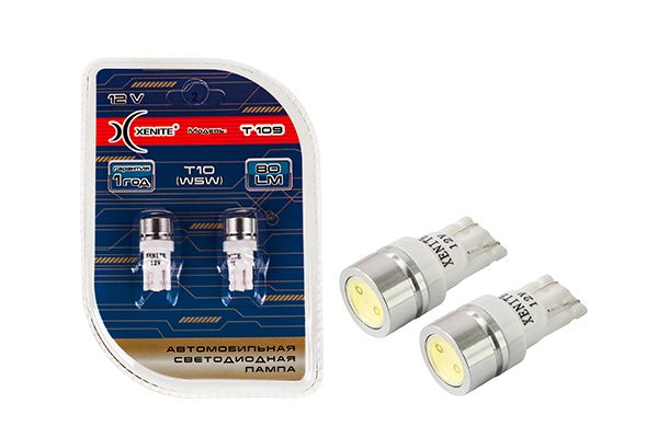 XENITE Светодиод T109 12V(T10/W5W)  ПОШТУЧНО