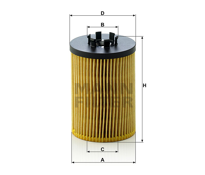Фильтр масляный MANN HU7155x