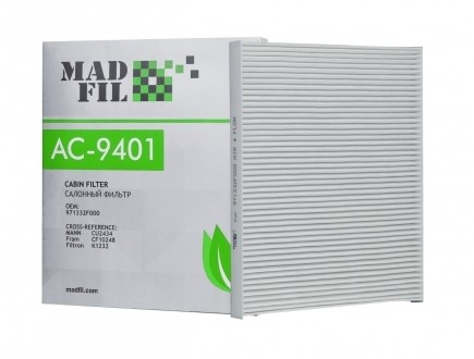 Фильтр салонный Madfil AC9401