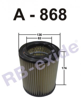 Фильтр воздушный RB A868 к _