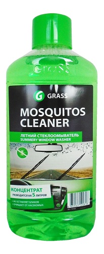 GRASS 220001 Летний стеклоомыватель "Mosquitos Cleaner" (концентрат) 1л
