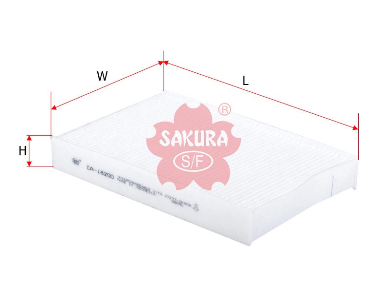 Фильтр салонный SAKURA CA18200