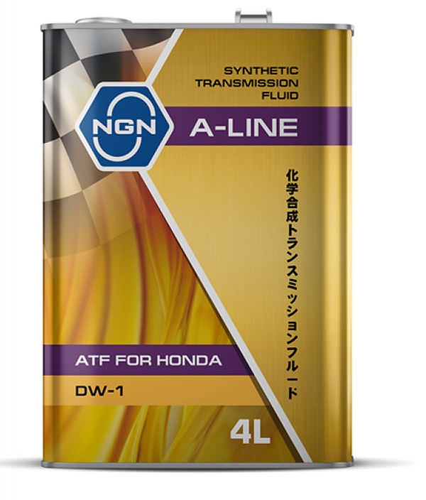 Масло трансмиссионное  NGN ATF DW-1 A-Line 4л