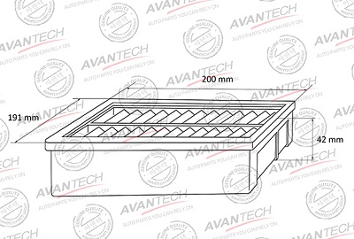 Фильтр воздушный AVANTECH AF0330W