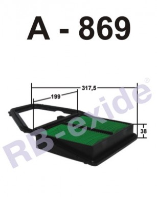Фильтр воздушный RB A869V