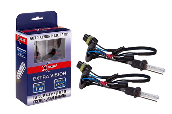 XENITE Ксеноновая лампа H1 6000k Extra Vision (Яркость +30%)
