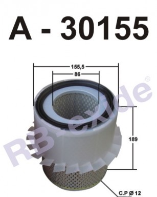 Фильтр воздушный RB A3015S к _