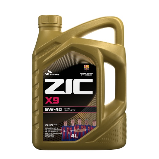 Моторное масло ZIC X9 SP 5w-40 4л