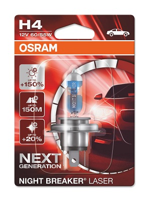 OSRAM 64193NL H4 12V 60/55W P43t