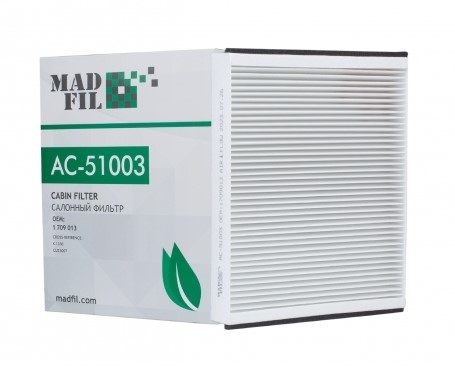 Фильтр салонный Madfil AC51003