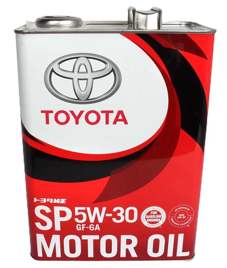 Моторное масло TOYOTA 5w-30 SР 4л ЖБ