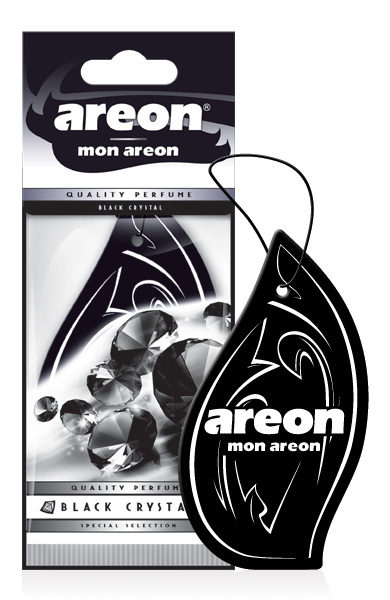 AREON MON Ароматизатор подвесной сухой Черный кристалл