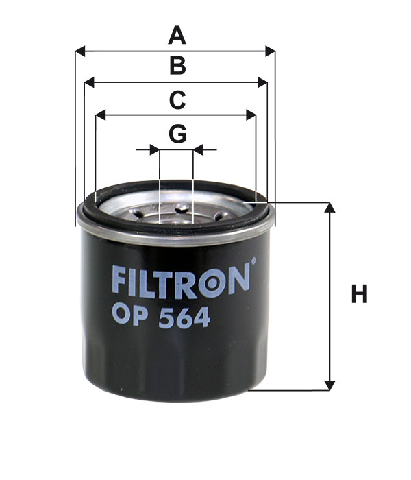 Фильтр масляный FILTRON OP564