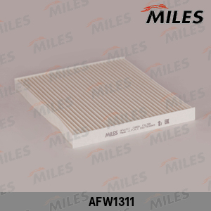 Фильтр салонный MILES AFC1311 угольный