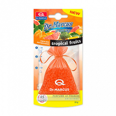 MARCUS Ароматизатор подвесной мешочек Тропические фрукты 20г   С-Д