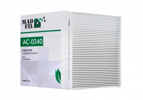 Фильтр салонный Madfil AC0340