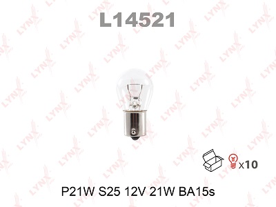 LYNX P21W 12V BA15S L14521