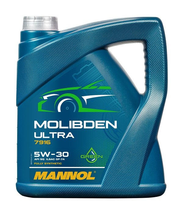Моторное масло Mannol Molibden Ultra 5w-30 4л