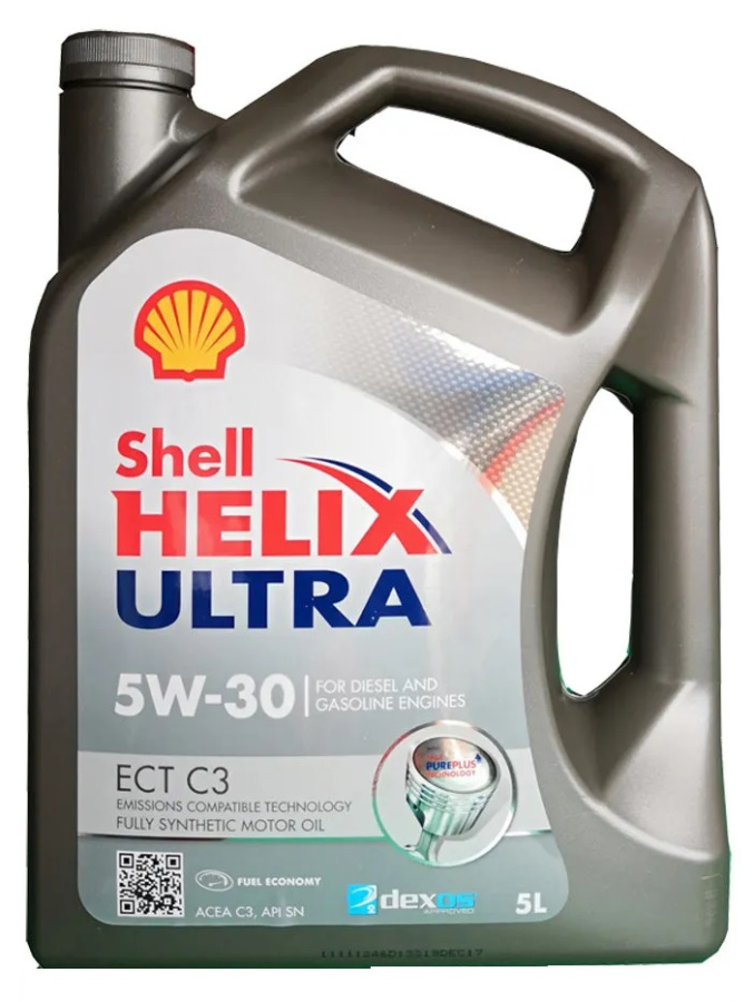 Моторное масло Shell Ultra ECT C3 5w-30 5л