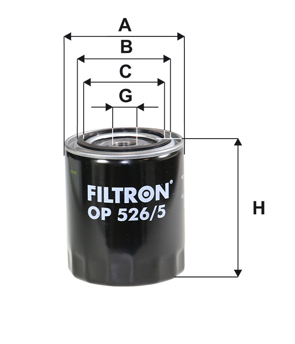 Фильтр масляный FILTRON OP5265