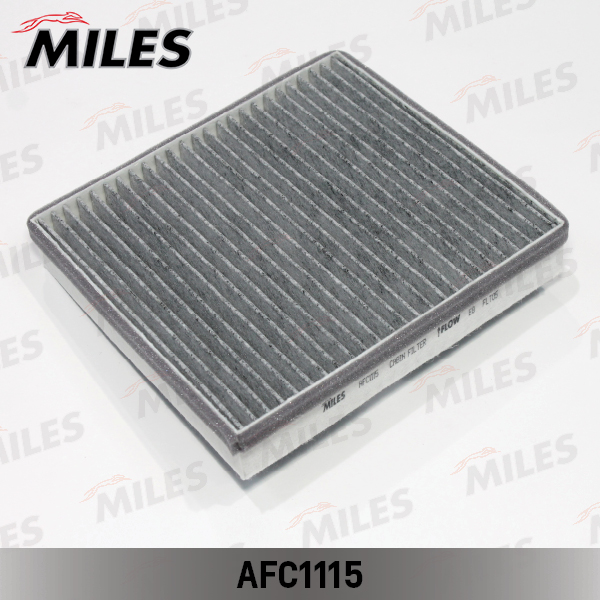 Фильтр салонный MILES AFC1115 угольный