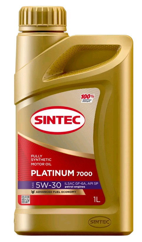 Моторное масло SINTEC PLATINUM 7000 SP/GF6-A 5w-30 1л