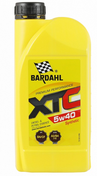 Моторное масло BARDAHL XTC 5w-40 SN/CF 1л