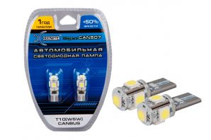 XENITE Светодиод CAN507 12V(T10/W5W CANBUS)  ПОШТУЧНО