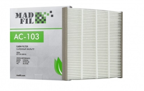 Фильтр салонный Madfil AC103 _