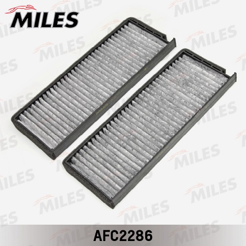 Фильтр салонный MILES AFC2286 угольный