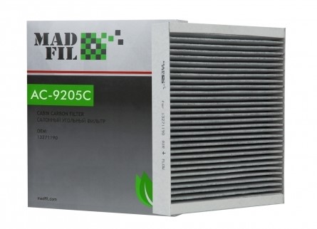 Фильтр салонный Madfil AC9205C угольный