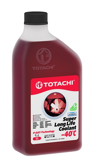 TOTACHI Super LLC RED Антифриз красный готовый 1л