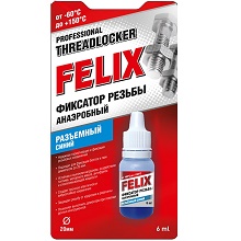FELIX Фиксатор резьбы разъемный 6мл