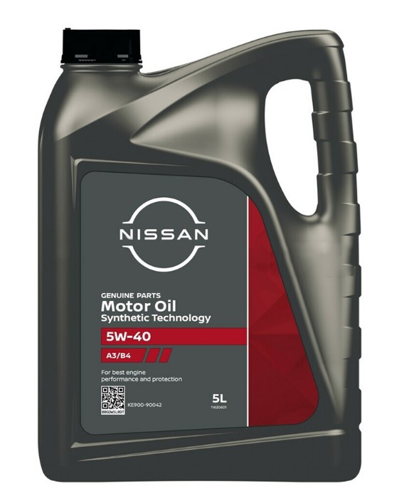 Моторное масло NISSAN 5w-40 SN 5л