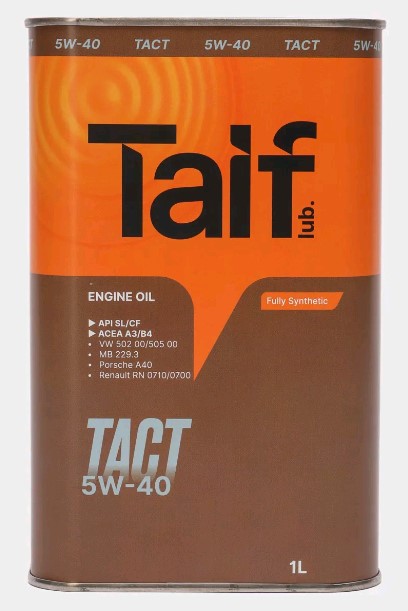 Моторное масло TAIF TACT 5w-40 1л