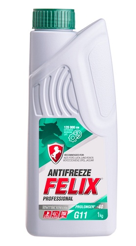 FELIX prolonger Антифриз зеленый G11   1кг