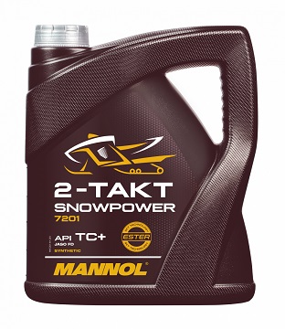 Моторное масло Mannol Snowpower 2Т 4л