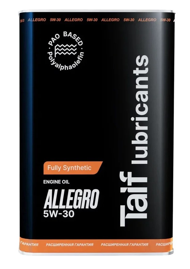 Моторное масло TAIF ALLEGRO 5w-30 1л