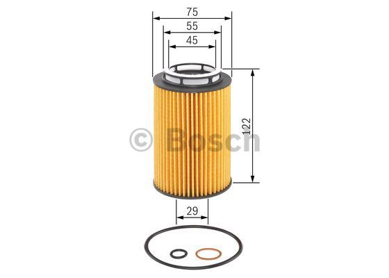 Фильтр масляный BOSCH F026407158