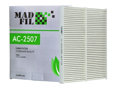 Фильтр салонный Madfil AC2507