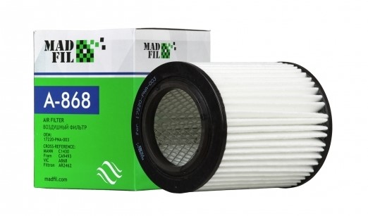 Фильтр воздушный Madfil A868