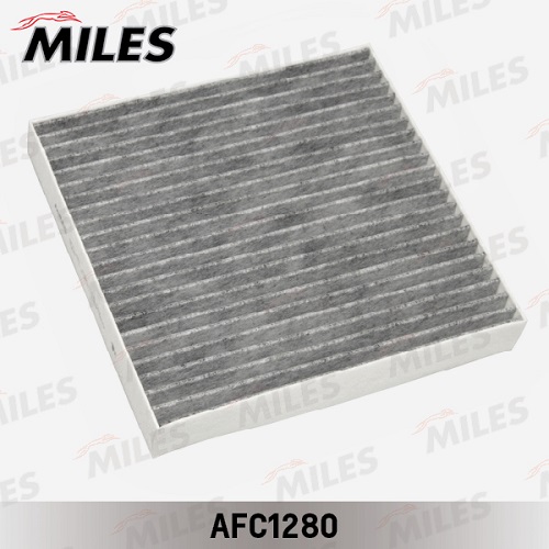 Фильтр салонный MILES AFC1280 угольный