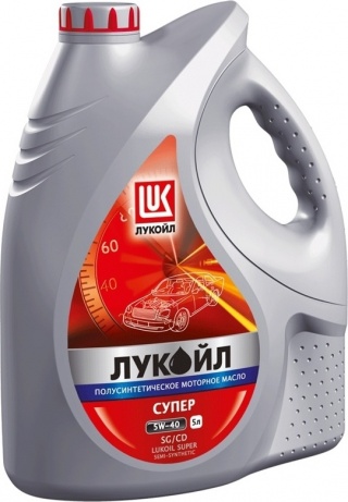 Моторное масло Лукойл Супер  5w-40  5л