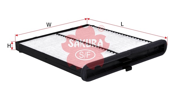 Фильтр салонный SAKURA CA17160