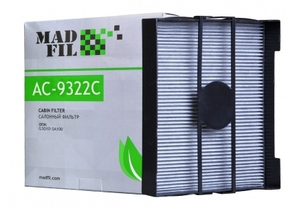 Фильтр салонный Madfil AC9322C угольный