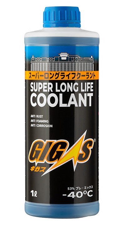 GIGAS SUPER LONG LIFE COOLANT Антифриз синий -40 1л