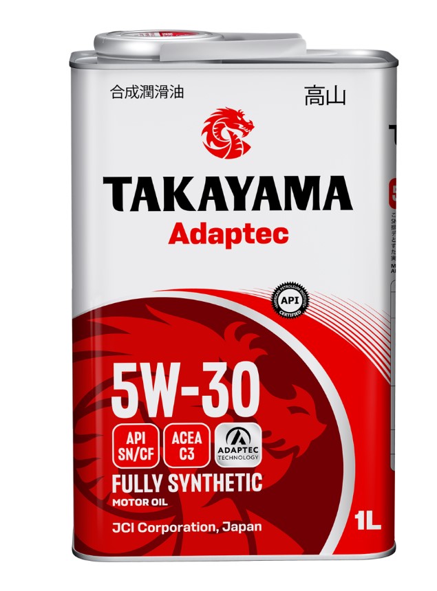 Моторное масло TAKAYAMA ADAPTEC 5w-30 SN/СF С3 1л