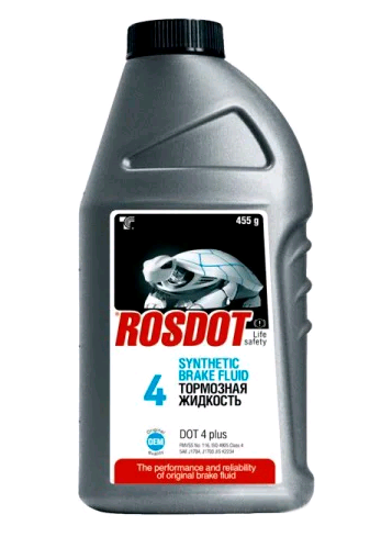 Тормозная жидкость ROSDOT-4 0,5л