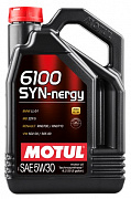 Моторное масло Motul 6100 Syn-Nergy 5w-30 4л (preview)